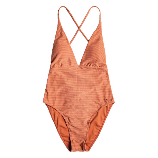 Roxy Γυναικείο ολόσωμο μαγιό Coconut Crew One-Piece Swimsuit